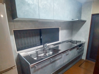 キッチンリフォーム 食洗機を新設した便利なキッチン